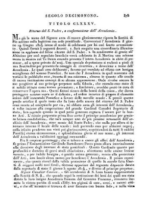 Titolo CLXXXV.