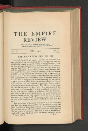Vol. I. June 1901. No. 5.
