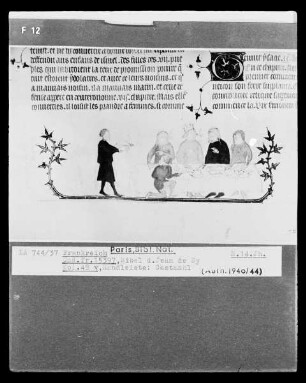 Bibel des Jean de Sy — Gastmahl