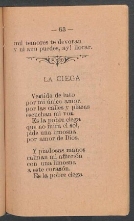 La ciega