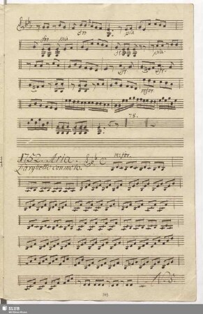 1752. Aria: Se mai senti spirarti / Cimarosa, D.