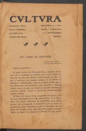 1915,2,7: volumen 2, numero 7 (septiembre 1915)