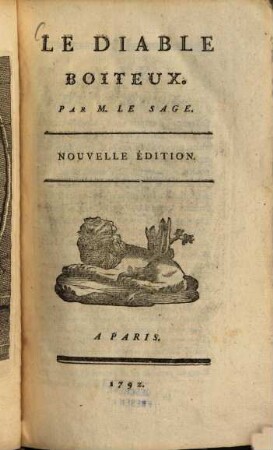 Oeuvres, 1. - XLVIII, 503 S. : 5 Ill.