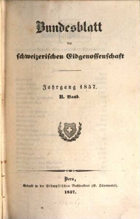Bundesblatt. [9.] 1857, 2