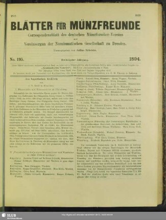 30.1894, No. 195 - 202