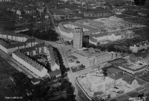 Lutherplatz in Halle : Blickrichtung Nordosten