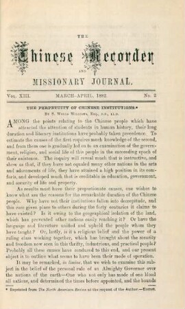 No. 2. March - April, 1882