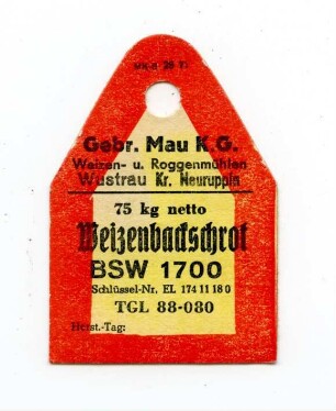 Gebr. Mau KG Weizenbackschrot