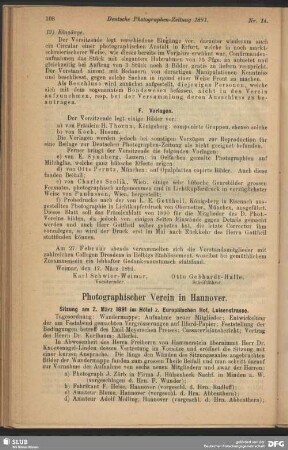 Photographischer Verein in Hannover