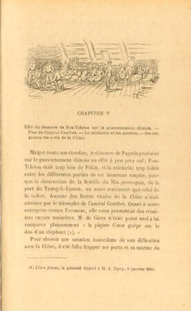 Chapitre V. Effect du désastre de Fou-Tcheóu sur le gouvernement chinois ...