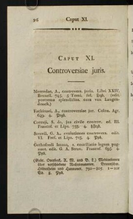 96-119, Caput XI - Caput XIII