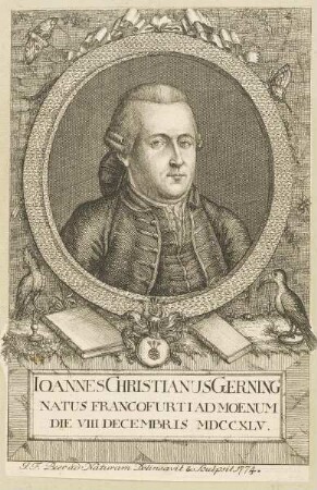 Bildnis des Ioannes Christianus Gerning