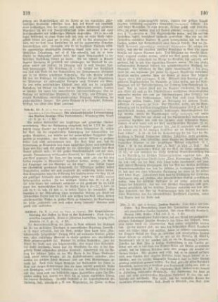 139 [Rezension] Scholz, Anton, Die Alexandrinische Uebersetzung des Buches Jesaias