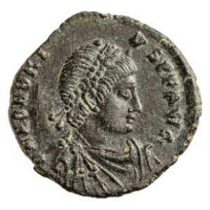 Münze, Aes 3, 395 - 401 n. Chr.