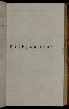 Feldzug 1805