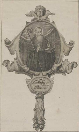 Bildnis des Benedikt von Aniane
