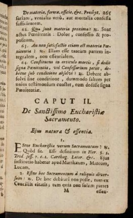 265-296, Caput II