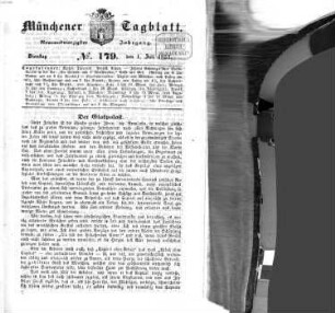 Münchener Tagblatt. 1851,[2] = Jg. 49, Juli - Dez.