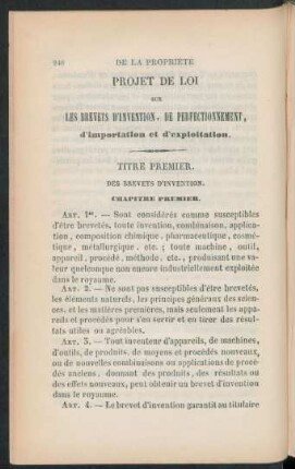 Projet de loi
