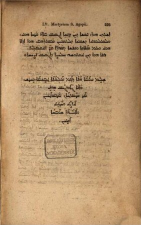 Chrestomathia syriaca cum lexico, [1]. Chrestomathia ex codd. mss. emendata et aucta. - 1832. - XXXII, 226 S.