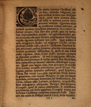 Collegii theol. in acad. Vitt. Decanus Gottlieb Wernsdorff L. S. P. D. : [Pr. quo diss. Ch. Reuteri de recentioribus circa baptisma controversiis indicit]