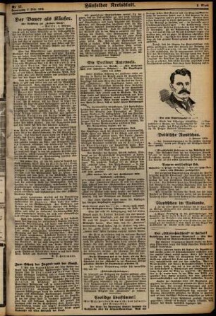 Zweite Ausgabe vom Donnerstag, den 07. Februar 1929.