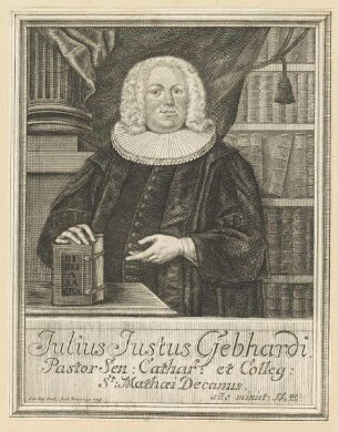 Bildnis des Julius Justus Gebhardi