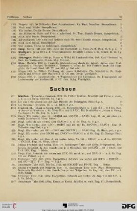 Sachsen (Nr. 1331-1849)