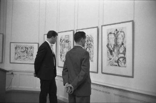Ausstellung "Die Graphik von Max Beckmann" im Badischen Kunstverein.