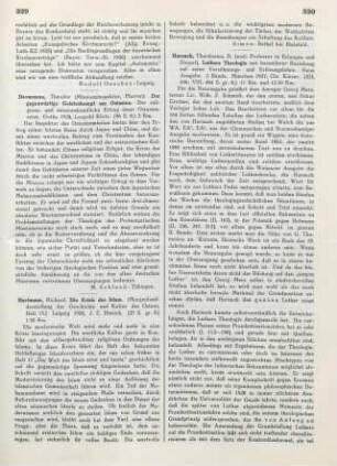 330-332 [Rezension] Harnack, Theodosius, Luthers Theologie