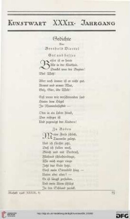 Heft 8 (Maiheft)