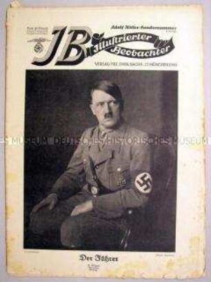 Sonderausgabe des "Illustrierten Beobachter" zum Geburtstag von Adolf Hitler