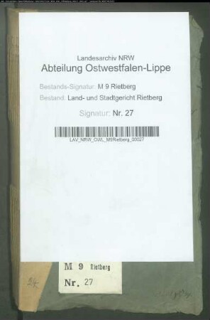 Verhandlungen der freiwilligen Gerichtsbarkeit (Acta voluntariae jurisdictionis)