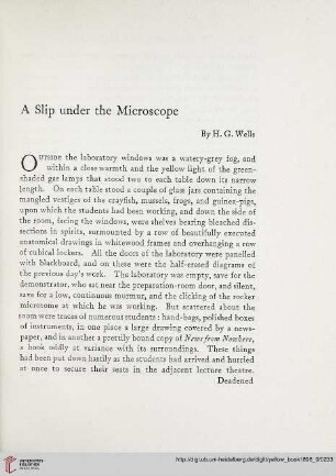 8: A slip under the microscope