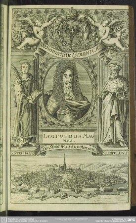 Wiennerische Chronica, Leopoldus Magnus, Die Stadt Wienn in osterreich