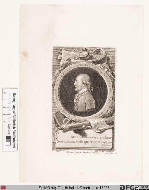 Bildnis Carl Clemens Graf Pellegrini