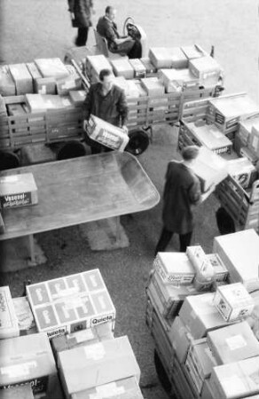 München: Paketverteilungsanlage; von oben