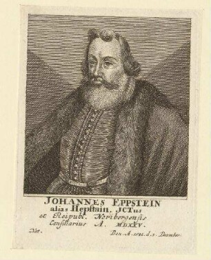 Johannes Eppstein, oder Hepstain; gest. 3.12.1541