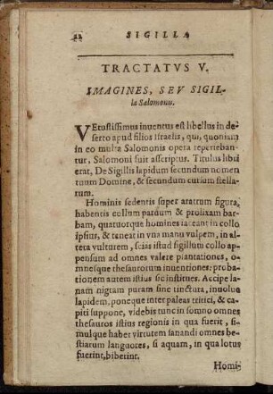 Tractatus V. - Tractatus VII.