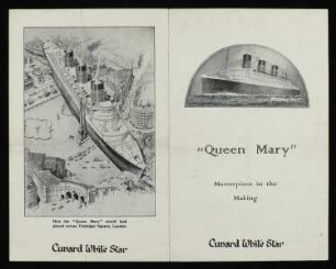 Kabinenplan der "Queen Mary"