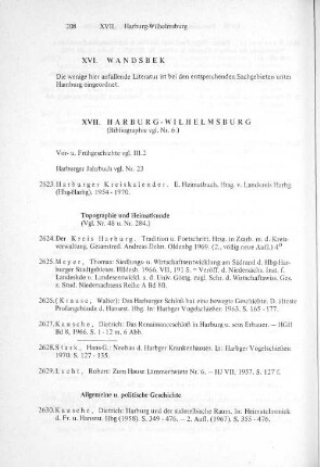 XVI. Wandsbek