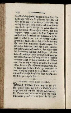 II. William, immer tiefer verwickelt.