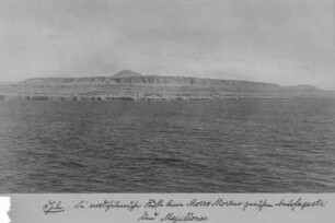 Küste Chiles : Die Küste Chiles vom Meer aus gesehen