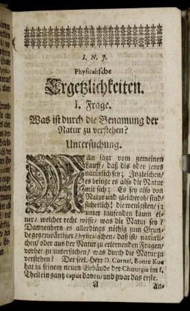 Physicalische Ergetzlichkeiten.