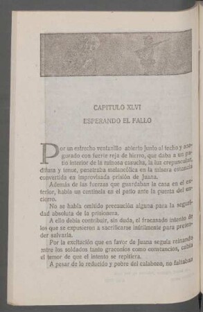 Capítulo XLVI - Esperando el fallo