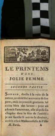 Le printems d'une jolie femme, 2