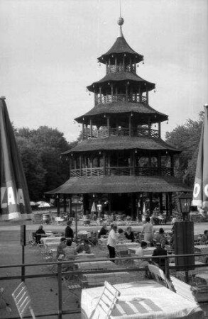 München: Englischer Garten, Chinesischer Turm