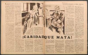 ¡Caridad que mata! : Los cuentos históricos de "Mundo Argentino"
