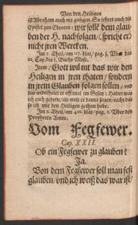 Vom Fegfeuer. Cap. XXII.