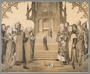 Der Eintritt der Maria in den Tempel